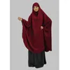 Roupas étnicas Um pedaço grande oração khimar hijab vestimenta no alto niqab mulheres muçulmanas vestido abaya burqa manto kaftan ramadan adoração