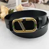 Luxury Designer Belt Classic Vintage Diamond-Errusted Letter Buckle Men Belts Bredd 3,8 cm Kvinnor Högkvalitativ Cowhide Dekorativ bälte