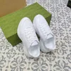 Thick soled solid color luxury shoes lace up casual shoes 721751 new Rhyton series women's sneakers