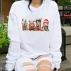 Moletom de moletom masculino HP Christmas Sweatshirt Magical Wizard School Pullover Coffee Jumper Party Retro Crewneck 230105