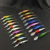 Nya 20st -hårda bete minnow fiske lockar bas färskt saltvatten japan hav 3d ögon wobbler tackla crankbait pesca bete kit set233j9627081