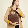 Avondtassen vrouwen tote tas crossbody schouderhandtas dames grote capaciteit forens echte lederen herfst en winter premium feel soft feel soft