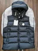 Designer Herren Weste Daunenweste Homme Westen Gilet Parkas Mantel Kapuze Oberbekleidung Wasserdicht für Herren und Damen Windjacke Dick ärmellos