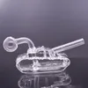 Новейшая стеклянная форма бака кальян бонг курящий бубчик для бабенератора масла горелка Dab Rig Bongs Труба