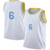 2023 Los Angeles Mens Youth Lakeres Basketball Jersey LeBron 23 6 James S-2XL Russell 0 Westbrook Anthony 3 Davis Carmelo 7 Anthony White