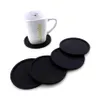 Mats Pads Colored Sile Round Coaster Coffee Cup Holder Waterproof Heat Resistant Mat Thicken Cushion Placemat Pad Dbc Drop Deliver Dhsa6