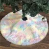 Christmas Decorations Tree Skirt 78cm 90cm 122cm Foot Carpet Mat Creative Year Home Party Decor