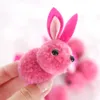 2023 muñecos de peluche de Pascua lindo colorido conejito Pascuas decoraciones de fiesta adornos Mini juguetes conejo conejitos muñeca juguete para regalo T163LJM