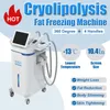 Cryo Afslankschoonheidsmachine Vetbevriezing Gewichtsverwijdering 360 graden 4 handgrepen Vacuüm Anti-cellulitis Vetverlies Cryolipolyse Body Slim-apparaat Thuisgebruik in de salon