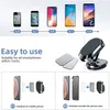 Foldable 360° Magnetic Phone Holder Car Dashboard Mount Rotation Strong Magnets