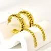 Hoop Earrings Wholesale Fashion Tassel Drop Dangle Stainless Steel Golden Chain Long Party For Women Jewlery 2023