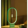 Table Lamps Suspension Balance Lamp Creative Magnetic Switch LED Home Bedroom Bedside USB Rechargeable Night Light Gift