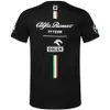 2023 F1 팀 포뮬러 원 t 셔츠 남성용 새로운 레이싱 슈트 레저 반소매 Alfa Romeo Suber 스페셜 에디션 Monza