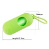 Diğer Köpek Malzemeleri Pet Dispenser çöp kutusu, atık kaka torbaları Hanehalkı Temizleme Aracı 8 Renkler 10.5x4cm DH0316 DROP DHWU0