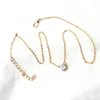 Collier ras du cou en Zircon brillant Invisible, ligne fine transparente, Simple, Bijoux pour femmes, Collana Kolye, 2023