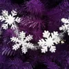 Christmas Decorations 12cm Snowflakes Window Stickers Set Removable Art Decal Wall Sticker Children Craft Decoration