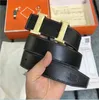 2022 Belts Womens Mens Belt Black Genuine Leather Gold Smooth Buckle with White Box Dust Bag White Gift Bags Card 1001