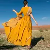 Etniska klädes paljetter muslimska klänning kvinnor kaftan marocain festklänningar vestido longo stor sway abaya femme dubai kaftan mantel