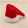 Christmas Decorations 2Pcs/Set Hat Wrap Scarf Wine Bottle Er Year Party Bottles Dinner Table Decor Household Xmas Decoration Vtm Dro Dhalu