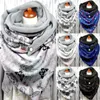 Sjaals Fashion Women Butterfly Print SCRAPHaBs Vrouw Soft Wrap Casual Warm Hawl -knop Femme Wraps Foulard Bufand L5