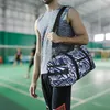 Сумки на открытом воздухе Zebra Stripe Navy Sports Bag Абстрактная животная мужская женская туристическая обувь