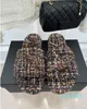 Хлопковые тапочки Женщины снежные сапоги теплые шерсть повседневная крытая вечеринка носить не скольжение разноцветные большие женские туфли размером с 35-40