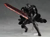 Action Toy Figures 16cm Game Berserk Beruseruku Figma 410 Black Swordman Joint Movement Action Figur PVC Collection Model Toys for Christmas Gift T230105