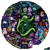 Araba Çıkartmaları 50 PCS/Lot Neon Sticker Mix My Hero Academya Graffiti Bilgisayar Telefon Bisiklet Dizüstü Bilgisayar Serin Su Geçirmez Damla Dağıtım Mobilleri M DHVS5