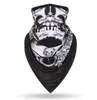 3D Skull head Mask scarves Triangular bandage headwraps Outdoor Cycling Magic Scarf Neck Tube dustproof anti UV masks