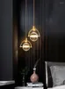 Подвесные лампы jmzm Современная хрустальная люстра простая личность круглая спальня для гостиной столовой мансар