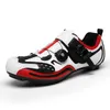 Calzature da ciclismo Sport all'aria aperta Scarpe da montagna MTB Strada Comoda fibbia rotante Laccio per scarpe Bicicletta ultraleggera e traspirante