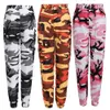 Pantalons pour femmes pantalons longs taille moyenne décontracté femmes Camouflage imprimé survêtement Harem 230105