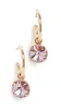 Boucles d'oreilles créoles F.J4Z 2023 à la mode femmes couleur or alliage rose Zircon pierre fête spectacle Gify bijoux