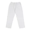 Pantaloni da uomo Beach Summer Poliestere Pantaloni traspiranti che assorbono il sudore Comodo Basic Casual Gamba larga Uomo 2023