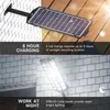 208/286/364/442/520/598LED Solar Street Lights Outdoor Waterproof High Brightness Sunlights PIR Motion Sensor for Garden Courtyard Garage