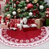 Noel Dekorasyonları Noel Ağacı Etek Süper Yumuşak Akrilik Fiber Dekoratif Halı Malzemeler Ev Dekorasyonu