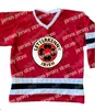 College Hockey Wears Thr Irish Letterkenny personalizzato 74 Jonesy 69 Shoresy 68 Reilly 15 Powell Maglia da hockey su ghiaccio Rosso Blu navy Bianco Doppia cucitura Nome Numero