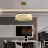 Lampy wiszące nowoczesne luksusowe żyrandol kryształowy salon prosty jadalnia sypialnia lampa lampa domowego