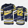 College Hockey Wears Thr 2021 Michigan Wolverines Max Pacioretty College NCAA Hockey Jersey Dylan Larkin Matty Beniers Owen Power Cam York Strauss Mann Thomas