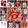 Il nuovo basket indossa la maglia da basket personalizzata Indiana Hoosiers College 23 Trayce Jackson-Davis 22 Geronimo 5 Malik Reneau Miller Kopp 1 Jale