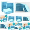 Hondenhuizen kennels accessoires Pet Cat Diaper Super absorberende huis trainingskussens voor puppy's polymeer sneller droge gezonde matten die dhagx