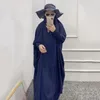 Этническая одежда Ид, с капюшоном, мусульманские женщины -хиджаб одежда молитвенная одежда Джилбаб Абая Лонг Химар Полное платье с полным покрытием Абаяс устанавливает исламскую одежду