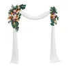 Decorative Flowers Artificial Wedding Arch Ornament Arbor Home Wall Decor Floral Swag