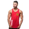 Running Jerseys 2023 Men's Casual Tank Summer High Quality Bodybuilding Fitness Muscle Singlet Man's Clothes Sleeveless Slim Fit Vest