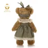 Plüschpuppen 1PCS 30CM Netter Teddybär Spielzeug Stofftier Kaninchen Beschwichtigen Baby Kinder Kinder Diy Mädchen Geburtstag Hochzeit Dekor 230106