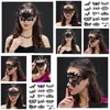 Party Masks Sexy Lace Women Ladies Girls Xmas Cosplay Costume Masquerade Dancing Valentine Half Face Mask Dh0322 Drop Delivery Home Dhp3R