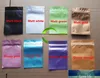 Matte Green Flat Aluminum Foil Zip Lock Bag Resealable Zipper Sugar Salt Snack Nuts Tea Coffee 500pcs wholesale