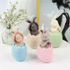 Paskalya Partisi El Yapımı 3d Tavşan Sabun Mum Kalıp Easter Yumurta Kuşağı Bunny Aroma Kalıpları