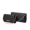 Famous Brown Flower Bags Designer Handbag Leather Shoulder Bag Luxury Women Purse Fashion Classic Chain Crossbody Handbag