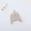 Berets Children Knitted Hats Autumn Winter Warm Kids Ear Protection Caps Beanie For Boys Girls